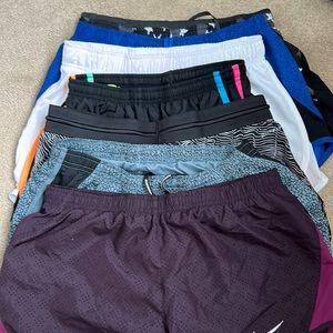 7 pairs of Nike Shorts - Size Small